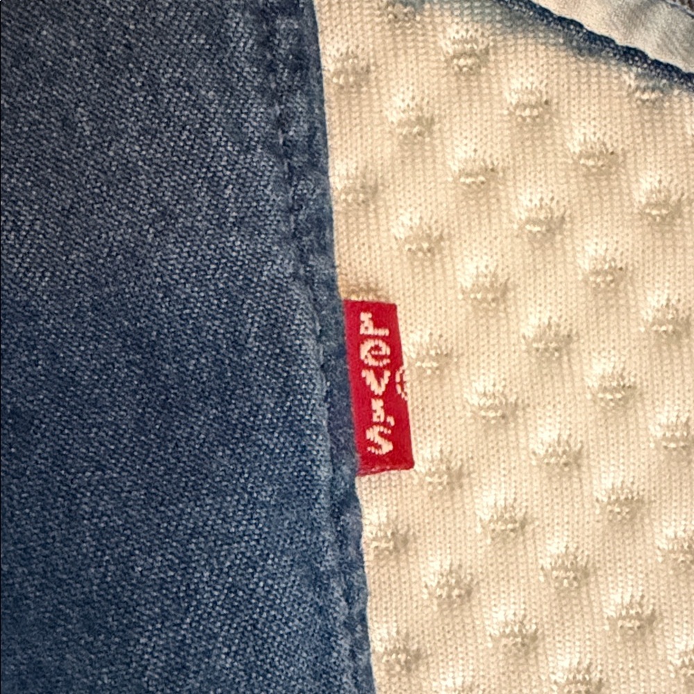 Levi’s Blue Boyfriend Fit Denim Shirt L - Picture 2 of 8